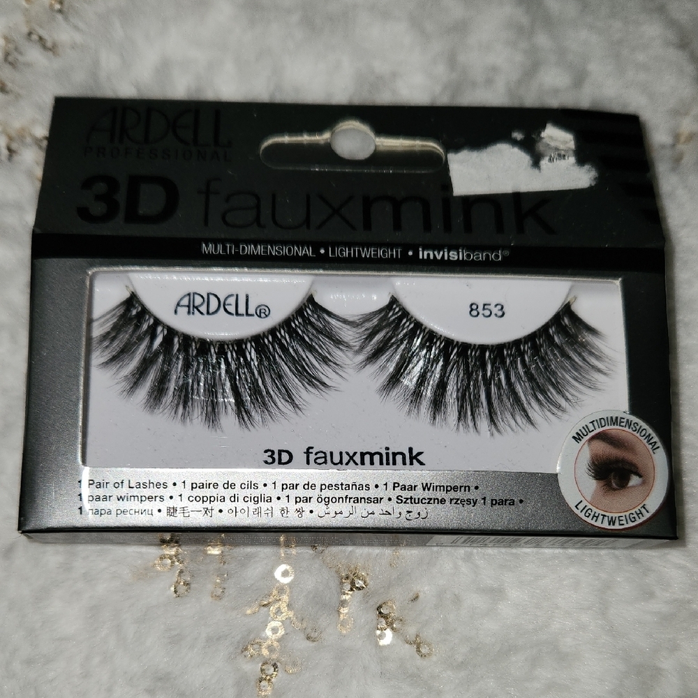 Ardell Professional 3D Faux Mink Lashes - Black 853